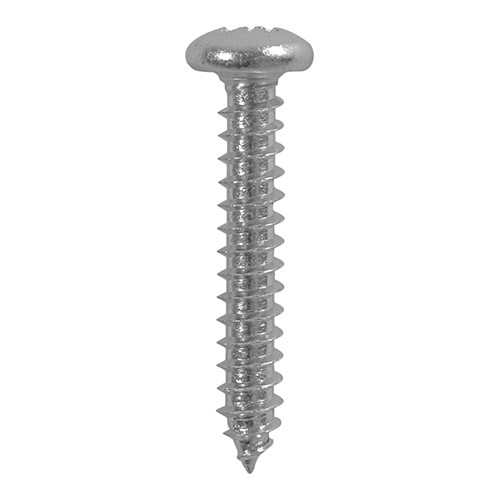 TIMCO Metal Tapping Screws - PZ - Pan - Self-Tapping - A2 Stainless Steel 4.2 x 9.5mm (200 Pack)