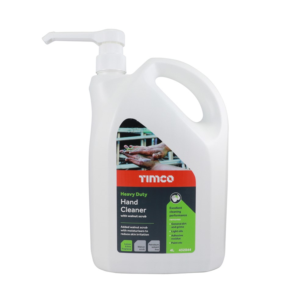 TIMCO Heavy Duty Hand Cleaner with Pump 4L