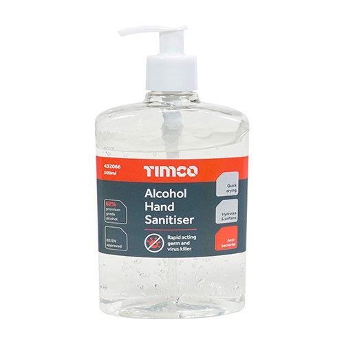 TIMCO Alcohol Hand Sanitiser 500ml