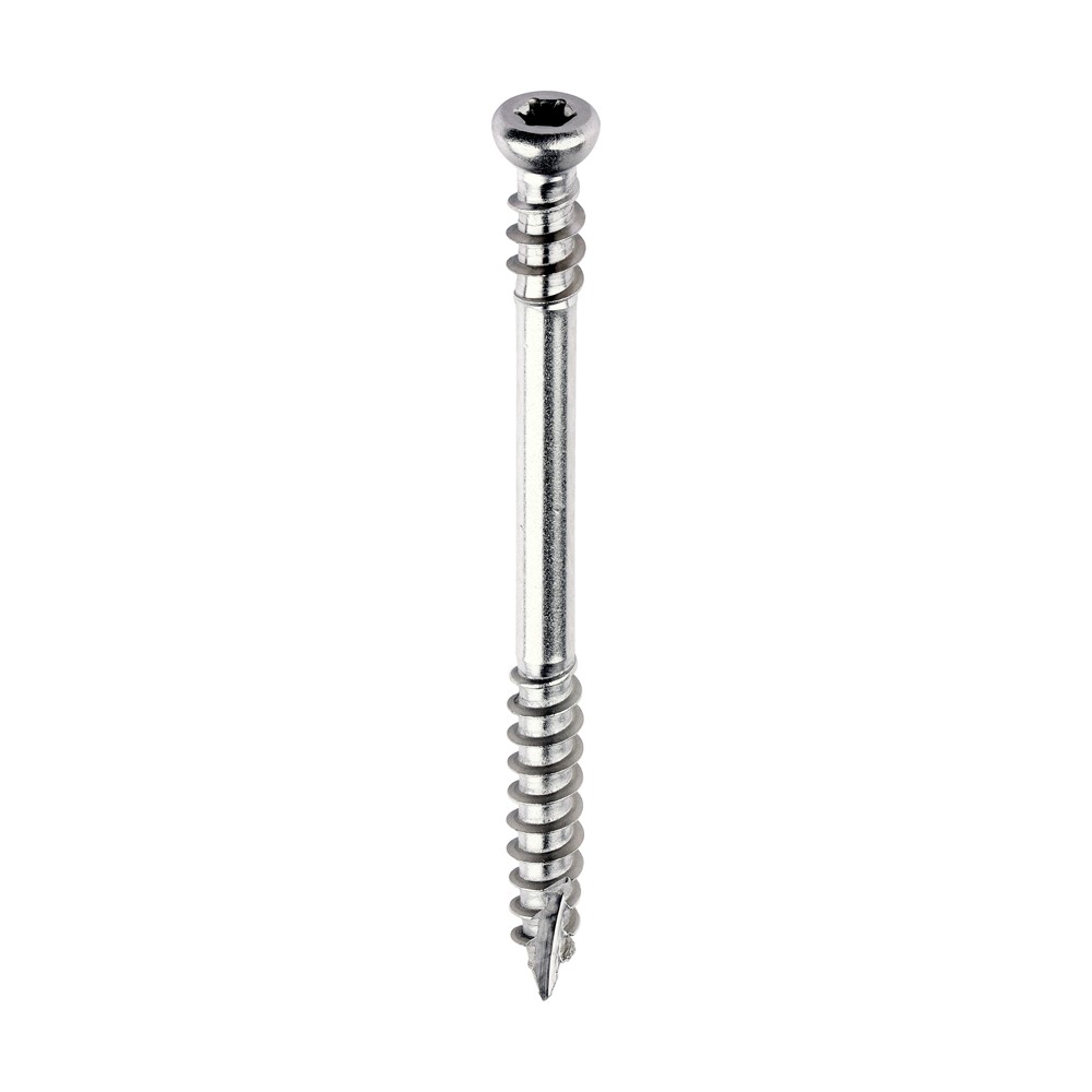 TIMCO C2 Deck-Fix TX Cylindrical Head Stainless Steel Screws 4.5 x 60mm (250 Pack)