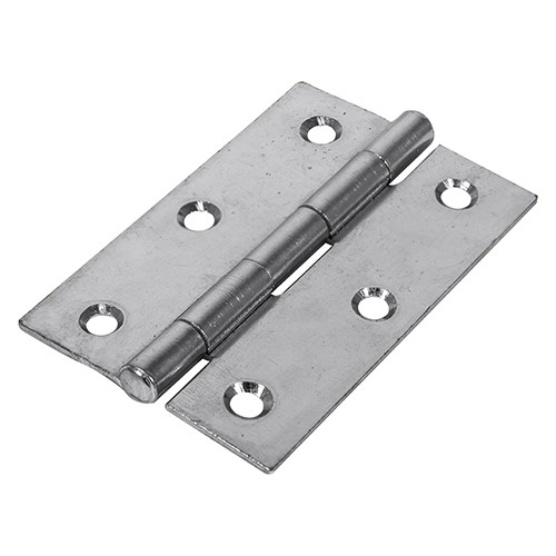 TIMCO Plain Butt Hinge - Fixed Pin (1838) - Zinc 90 x 60mm (2)
