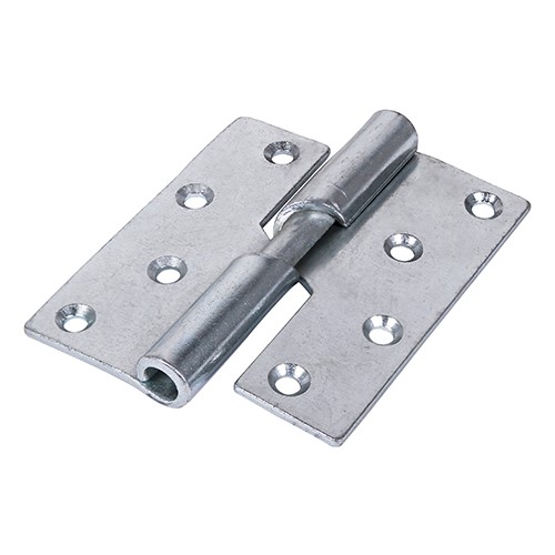 TIMCO Rising Butt Hinge (466) - Left Hand - Zinc 100 x 86mm (2)