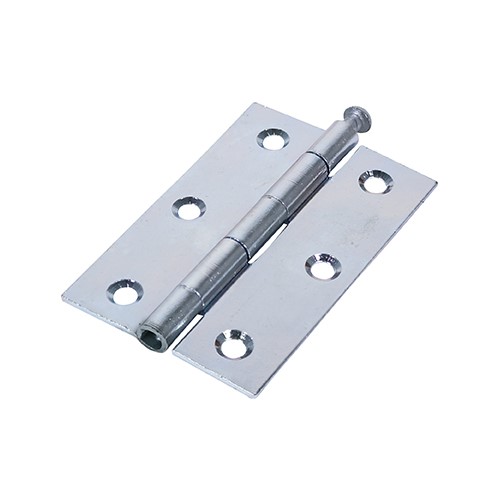TIMCO Plain Butt Hinge - Loose Pin (1840) - Zinc 90 x 60mm (2)