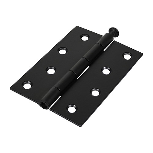 TIMCO Plain Butt Hinge - Loose Pin (1840) - Black 100 x 71mm (2)