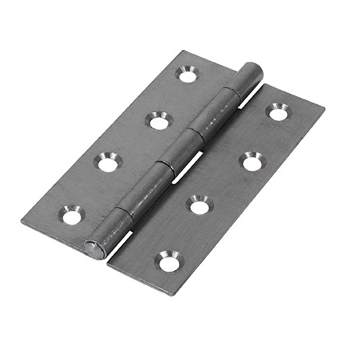 TIMCO Narrow Plain Butt Hinge (5050) - Self Colour 100 x 58mm (2)