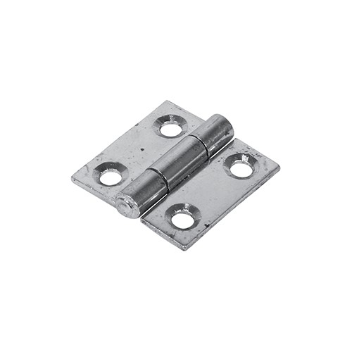 TIMCO Plain Butt Hinge - Fixed Pin (1838) - Zinc 25 x 25mm (2)