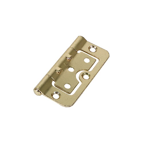 TIMCO Hurlinge - Fixed Pin (104) - Electro Brass 75 x 55mm (2)
