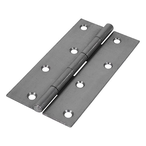 TIMCO Narrow Plain Butt Hinge (5050) - Self Colour 127 x 65mm (2)