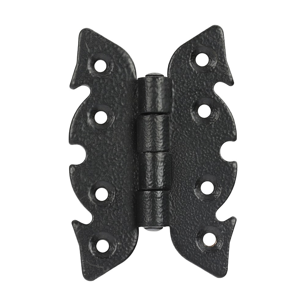TIMCO Pair of Butterfly Hinges - Antique Black 70 x 46mm (2)