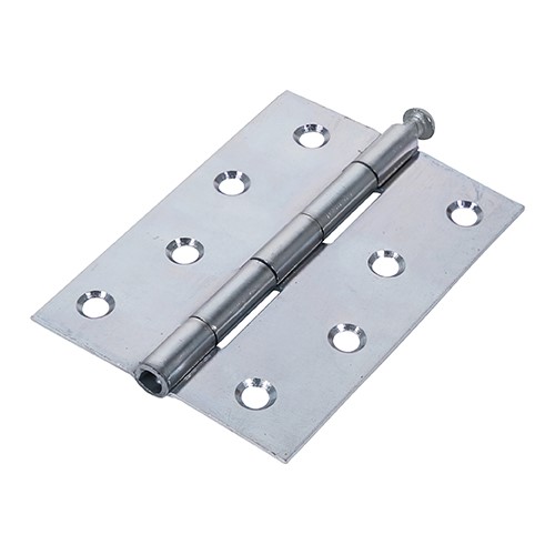 TIMCO Plain Butt Hinge - Loose Pin (1840) - Zinc 100 x 71mm (2)