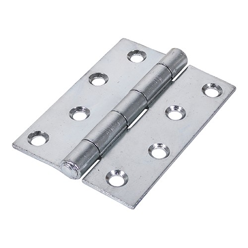 TIMCO Strong Steel Plain Butt Hinge (451) - Zinc 100 x 73mm (2)