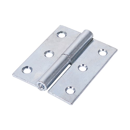 TIMCO Lift Off Hinge (457) - Left Hand - Zinc 75 x 62mm (2)