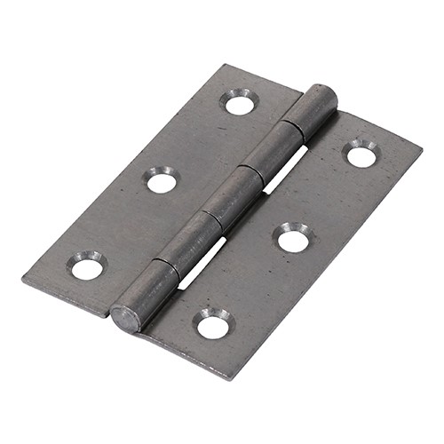 TIMCO Plain Butt Hinge - Fixed Pin (1838) - Self Colour 75 x 50mm (2)