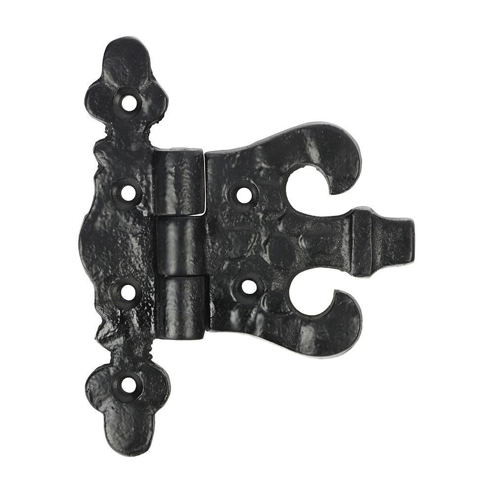 TIMCO Pair of Unequal Hinges - Antique Black 85mm (2 Bag)