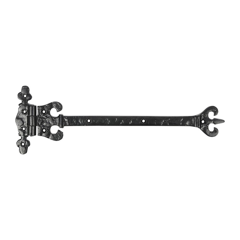 TIMCO Pair of Crown / Coronet Hinges - Antique Black 317mm (2)