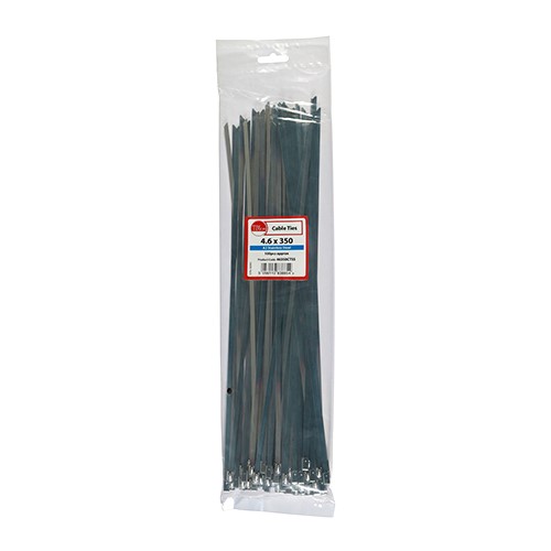 TIMCO Cable Ties - Stainless Steel 4.6 x 350mm (100 Bag)