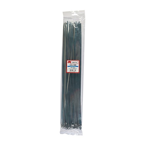 TIMCO Cable Ties - Stainless Steel 4.6 x 500mm (100 Bag)