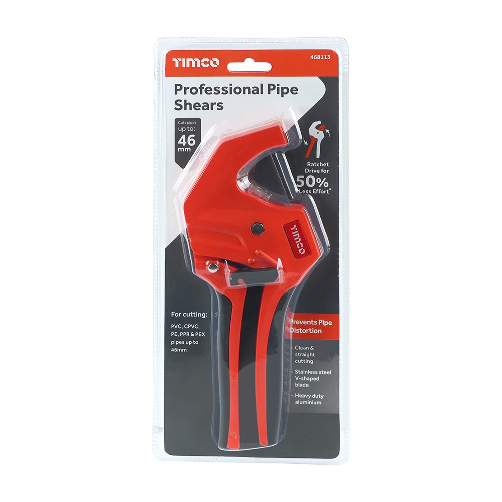 TIMCO Professional Pipe Shears 0 - 46mm