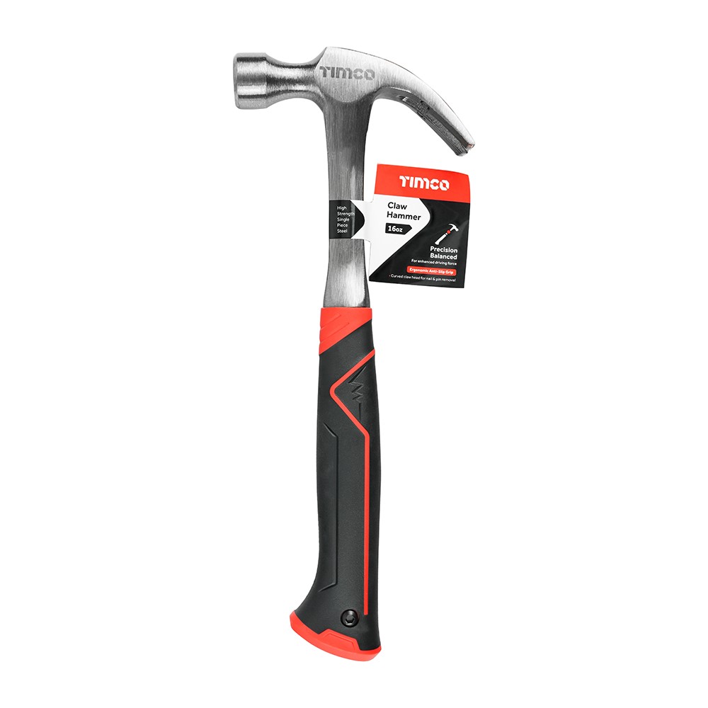 TIMCO Claw Hammer - One Piece 16oz