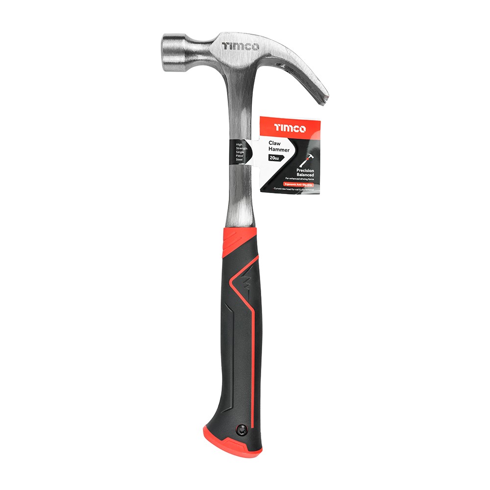 TIMCO Claw Hammer - One Piece 20oz