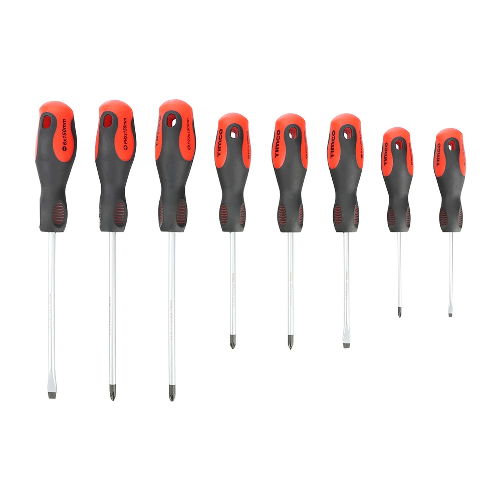 TIMCO Screwdriver Set 8 Pack (8 Pack)