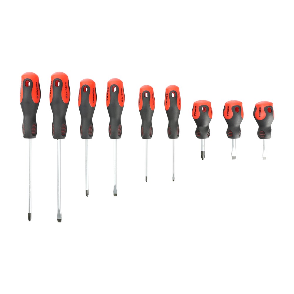 TIMCO Screwdriver Set 9 Pack (9 Case)