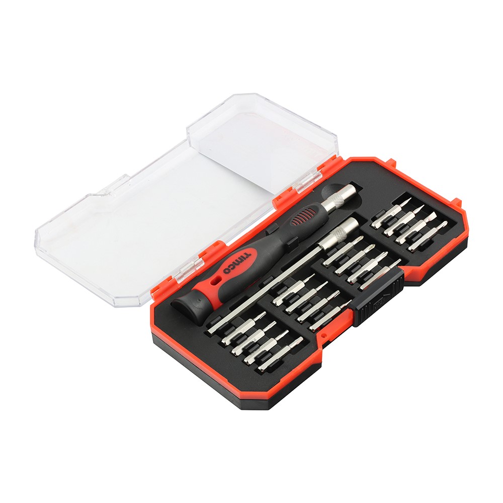 TIMCO Precision Screwdriver Bit Set 18 Pack (18 Case)