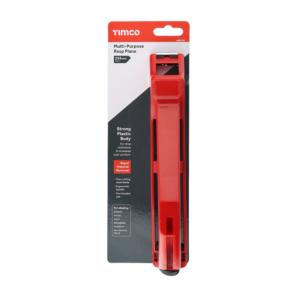 TIMCO Multi-Purpose Rasp Plane 255mm / 10