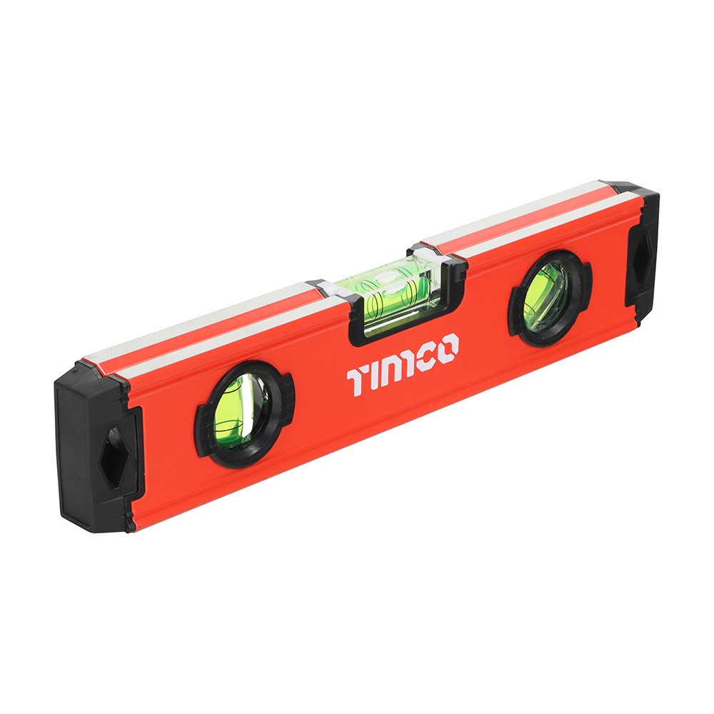 TIMCO ToolPack Spirit Level - Aluminium 225mm