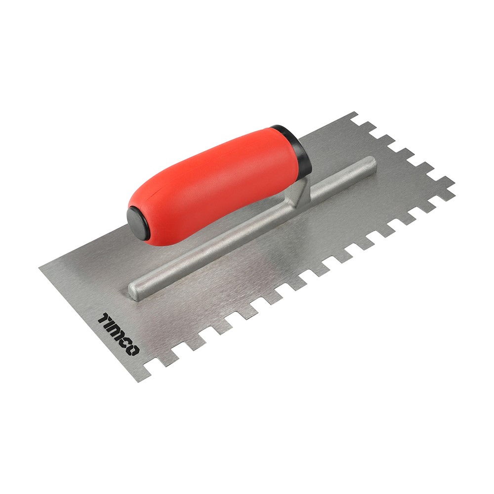 TIMCO Adhesive Trowel - Square Notch 10mm