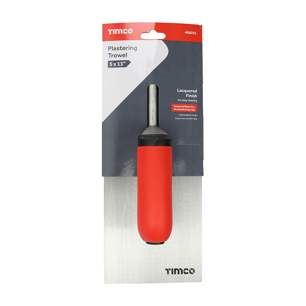 TIMCO Plastering Trowel - Carbon Steel 5 x 13