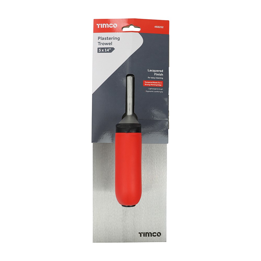 TIMCO Plastering Trowel - Carbon Steel 5 x 14