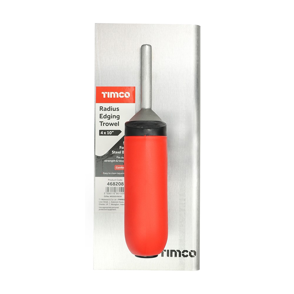 TIMCO Radius Edging Trowel 4 x 10