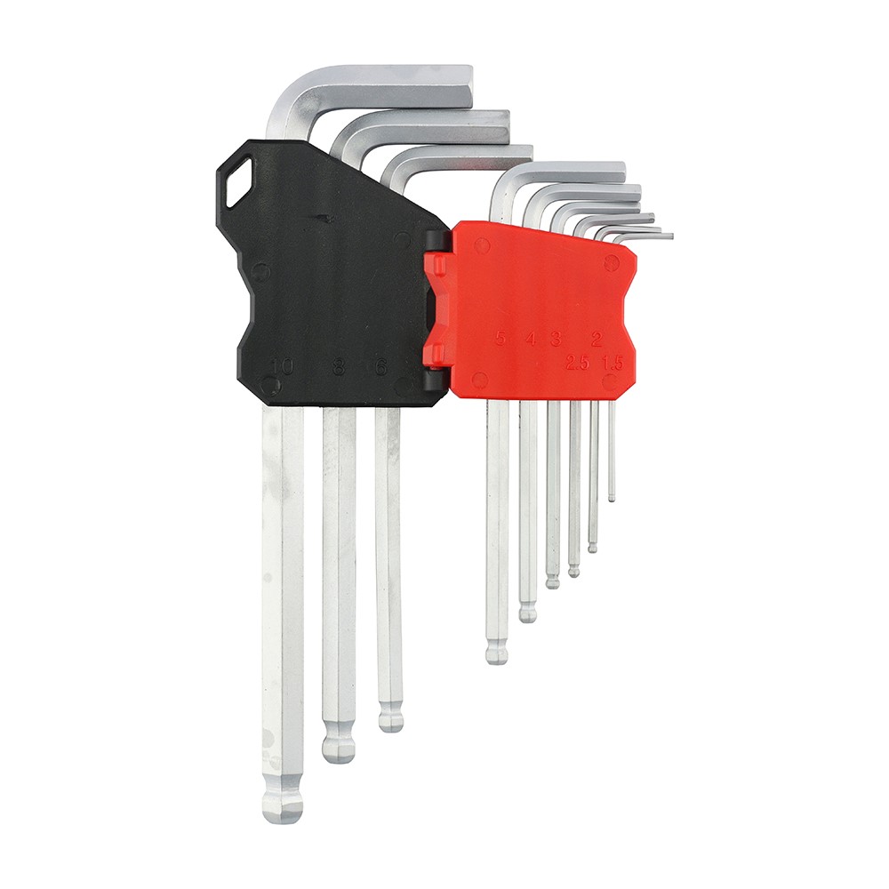 TIMCO Long Arm Ball End Hex Key Set 9 Pack (9 Pack)