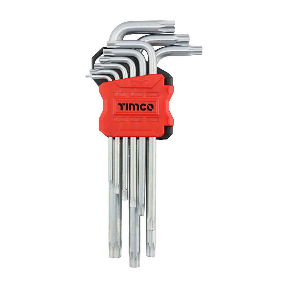 TIMCO Long Arm TX Drive Key Set 9 Pack (9 Pack)