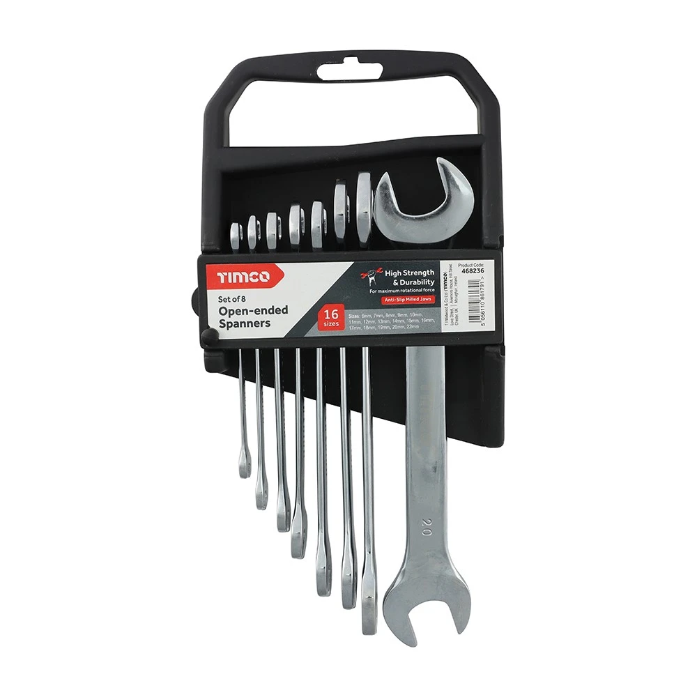 TIMCO Spanner Set - Open-ended 8 Pack (8 Pack)