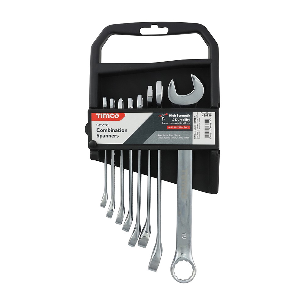 TIMCO Spanner Set - Combination 8 Pack (8 Pack)