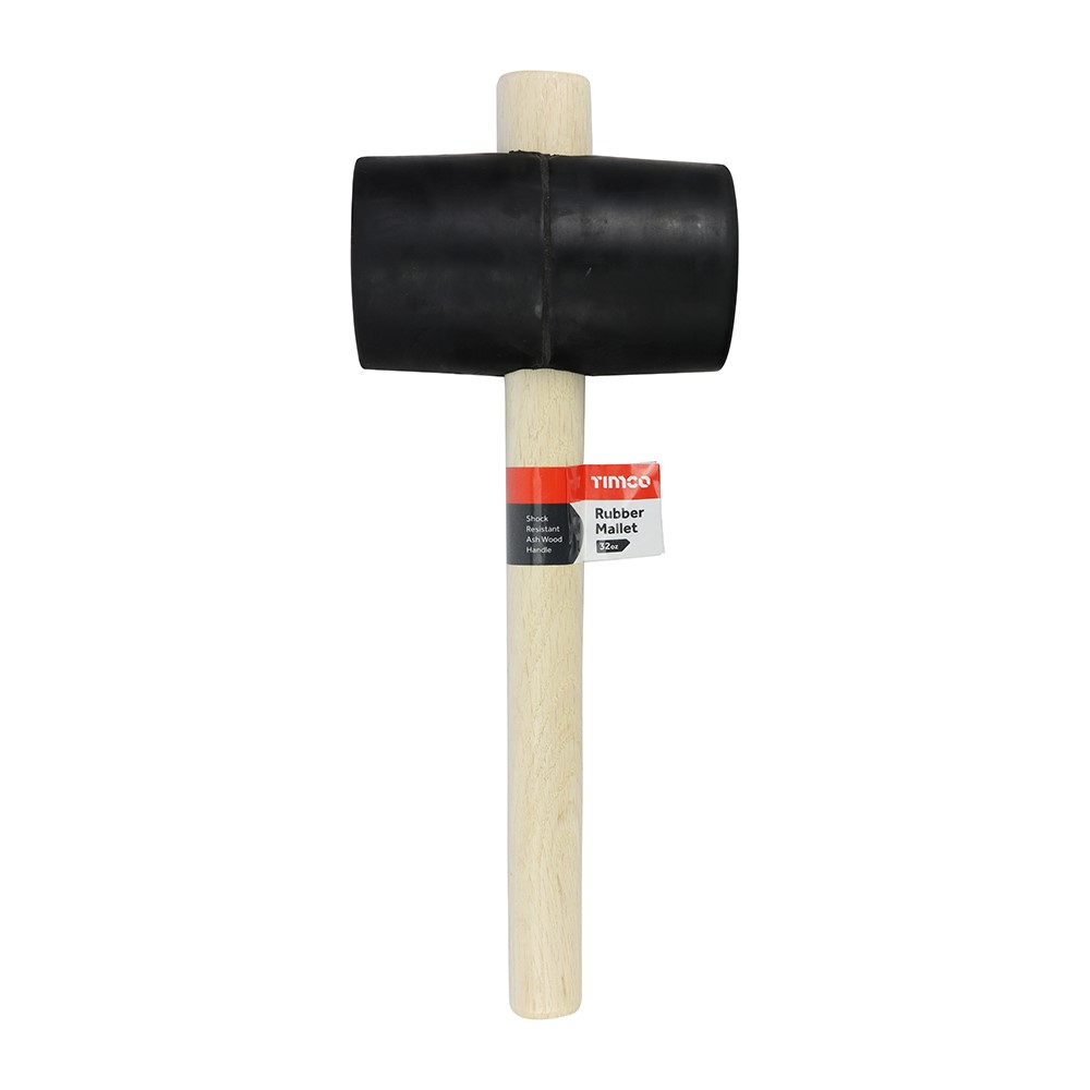 TIMCO Rubber Mallet - Black 32oz