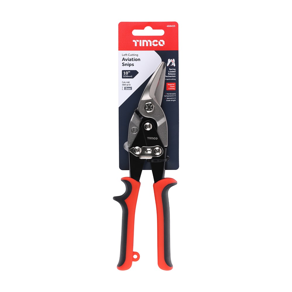 TIMCO Aviation Snips - Left 250mm