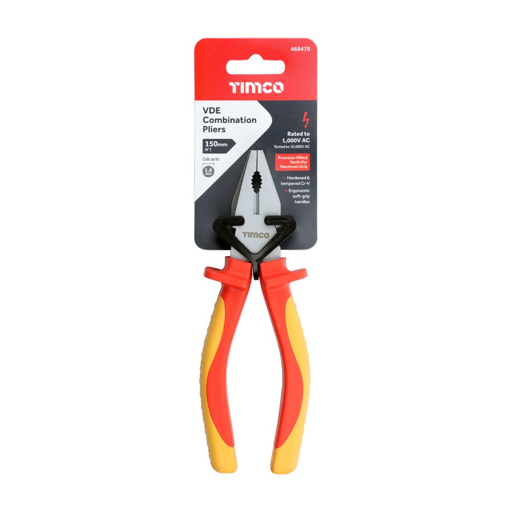 TIMCO VDE Combination Pliers 6