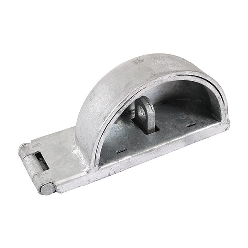 TIMCO Padlock Protection Bar - Heavy Duty - Left - Hot Dipped Galvanised 7 1/2