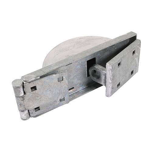 TIMCO Padlock Protection Bar - Heavy Duty - Right - Hot Dipped Galvanised 7 1/2