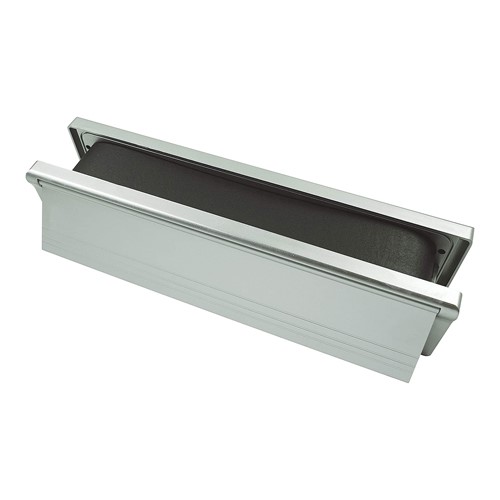 TIMCO Intumescent LetterPack - Satin Anodised Aluminium - Silver Frame 272 x 70mm