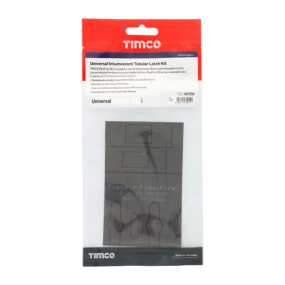 TIMCO Universal Intumescent Tubular Latch Kit Universal