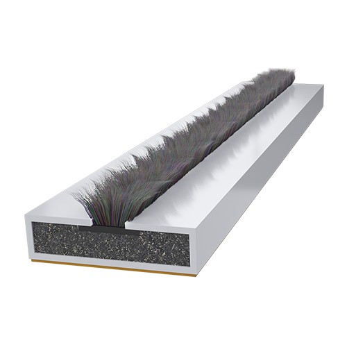 TIMCO Intumescent Fire & Smoke Seals - Door Pack - White 10 x 4 x 1050mm (5)