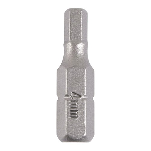 TIMCO S2 Driver Bits - HX 4.0 x 25mm (2 Pack)
