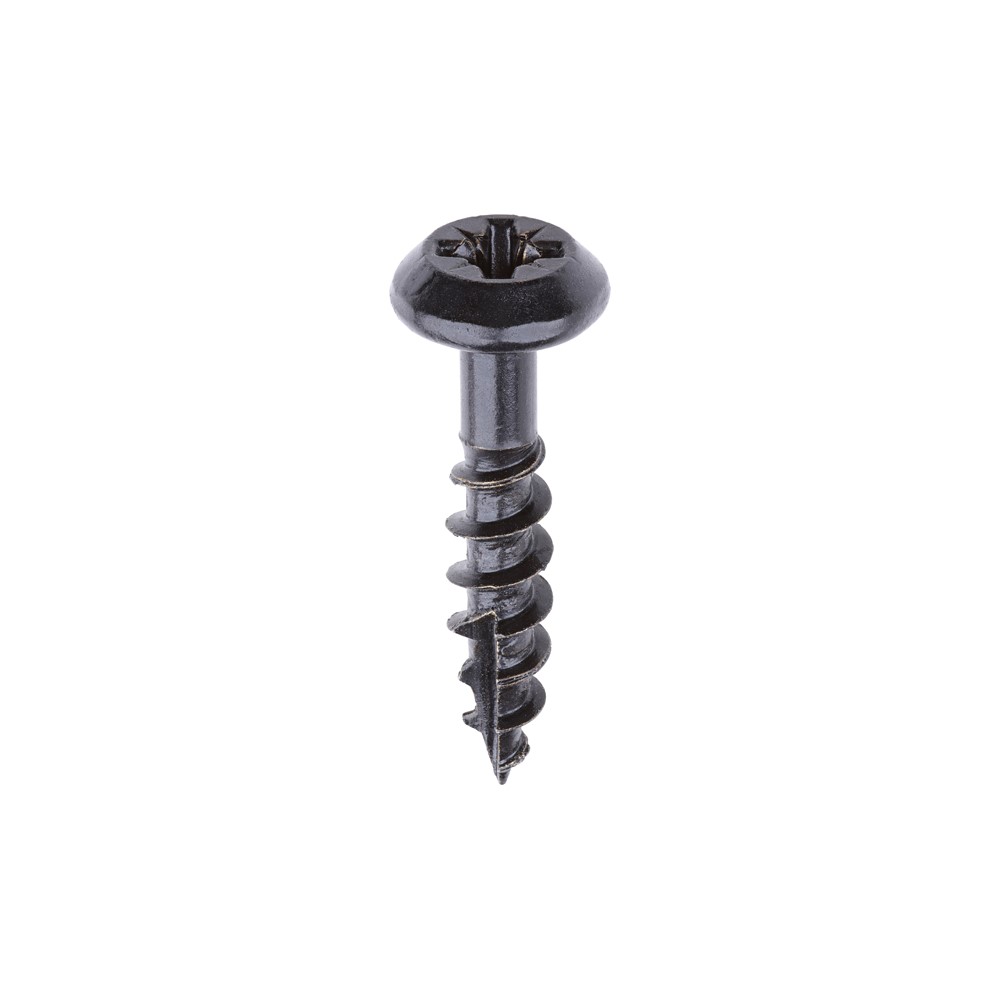 TIMCO Black Rainwater Screws 5.0 x 25mm (400 Pack)