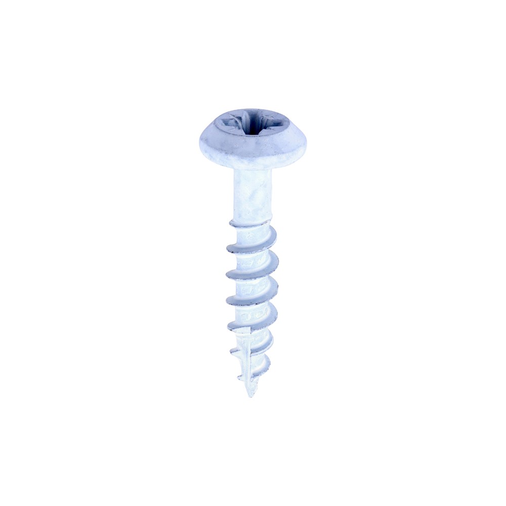 TIMCO White Rainwater Screws 5.0 x 25mm (400 Pack)