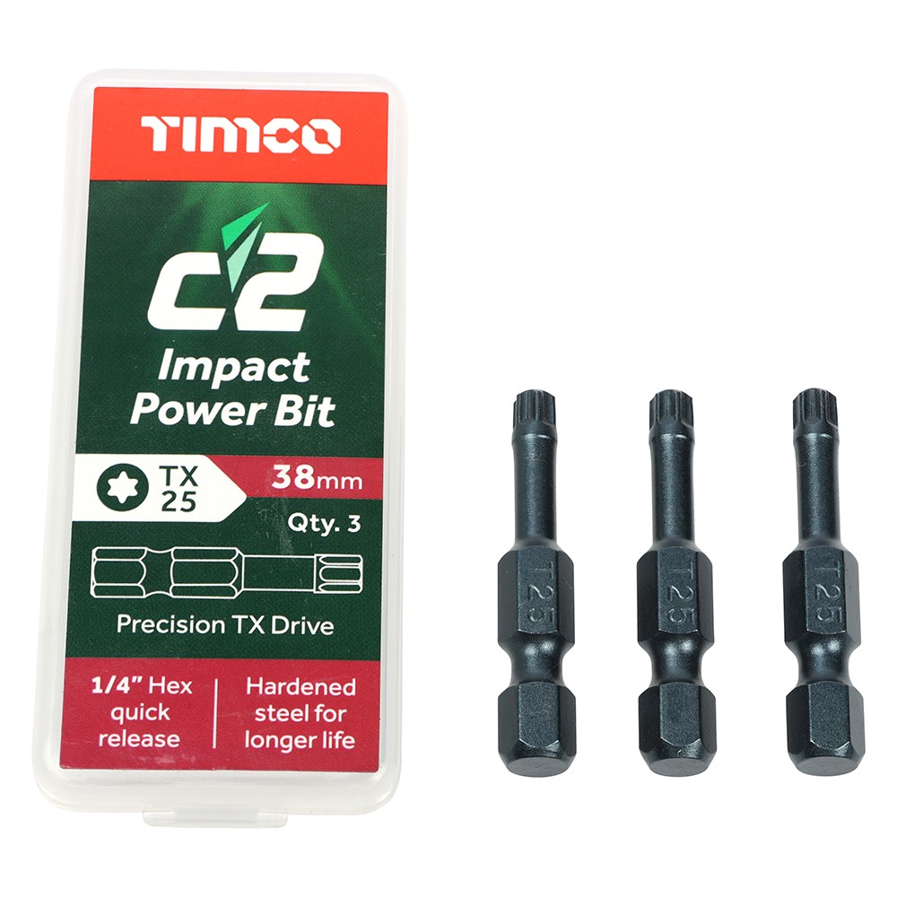 TIMCO C2 Clamp-Fix Premium Clamping Multi-Purpose Screws - TX - 5.0 x 50mm (600 Pack)