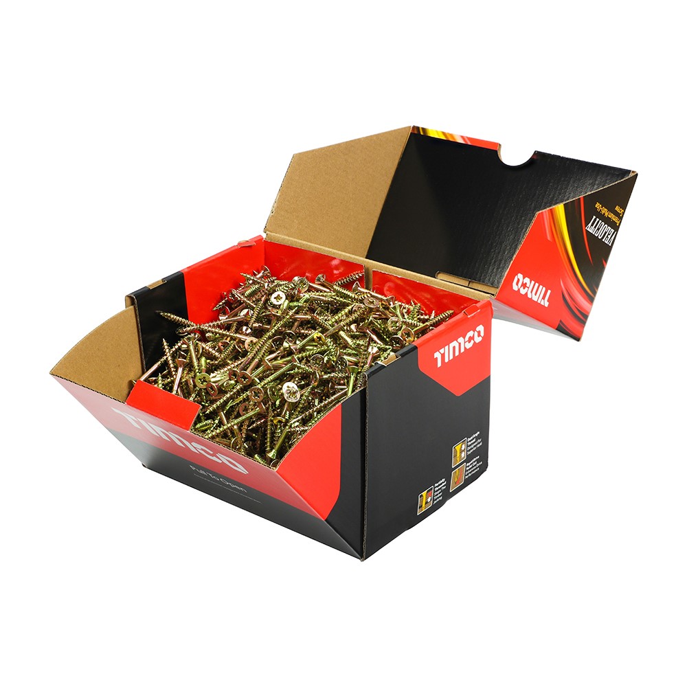 TIMCO Velocity Premium Multi-Use Screws - PZ - 5.0 x 50mm (1000 Pack)